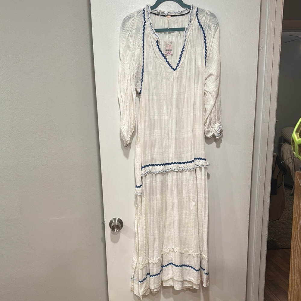 Free People Thank Me Later Midi Dress